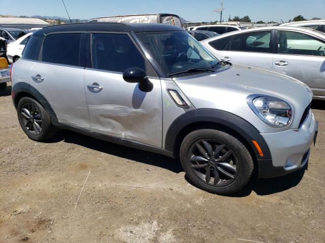 WMWZC3C54EWP27876 - 2014 MINI COOPER S COUNTRYMAN SILVER photo 4