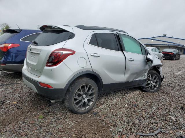 KL4CJ2SM7KB702405 - 2019 BUICK ENCORE SPORT TOURING SILVER photo 3