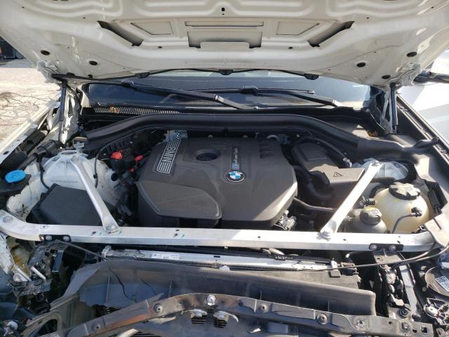 5UXTR9C50KLR07846 - 2019 BMW X3 XDRIVE30I WHITE photo 12