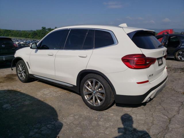 5UXTR9C50KLR07846 - 2019 BMW X3 XDRIVE30I WHITE photo 2