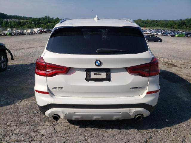 5UXTR9C50KLR07846 - 2019 BMW X3 XDRIVE30I WHITE photo 6