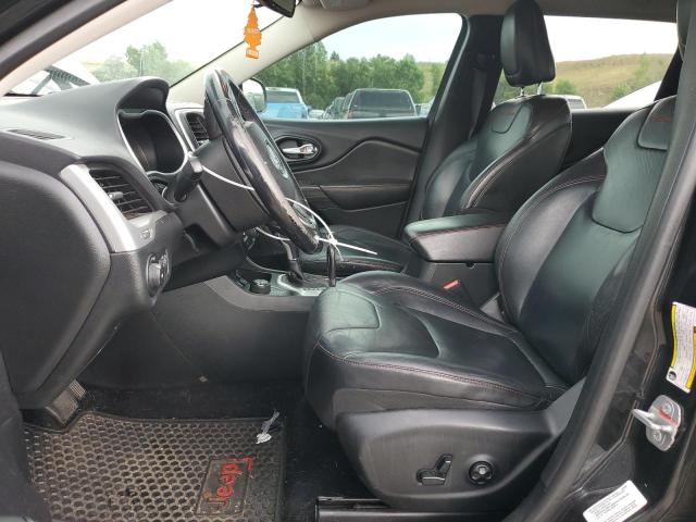 1C4PJMBS5EW215962 - 2014 JEEP CHEROKEE TRAILHAWK BLACK photo 7