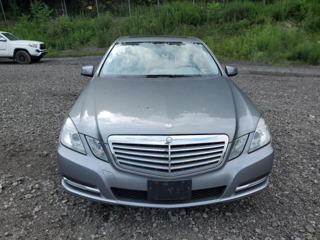 WDDHF8JB2CA624709 - 2012 MERCEDES-BENZ E 350 4MATIC GRAY photo 5