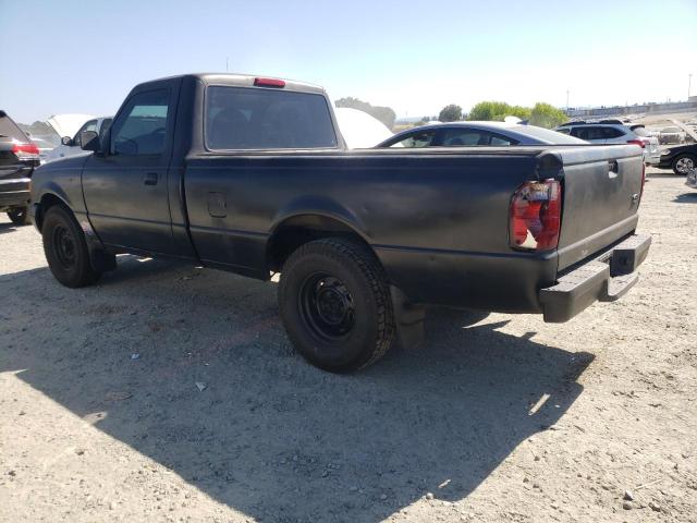 1FTYR10U02PA94991 - 2002 FORD RANGER BLACK photo 2