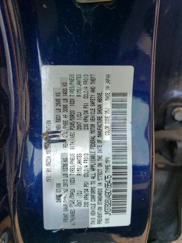 JM3TB28V490165475 - 2009 MAZDA CX-9 BLUE photo 12