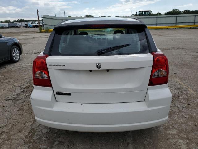 1B3HB28B77D242576 - 2007 DODGE CALIBER WHITE photo 6