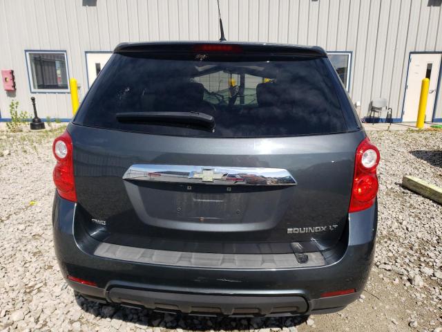 2CNFLEEW6A6265358 - 2010 CHEVROLET EQUINOX LT GRAY photo 6