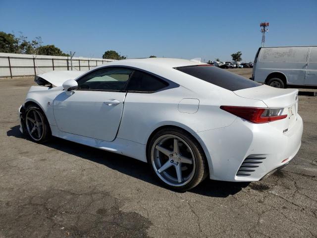 JTHHA5BC1H5007279 - 2017 LEXUS RC 200T WHITE photo 2