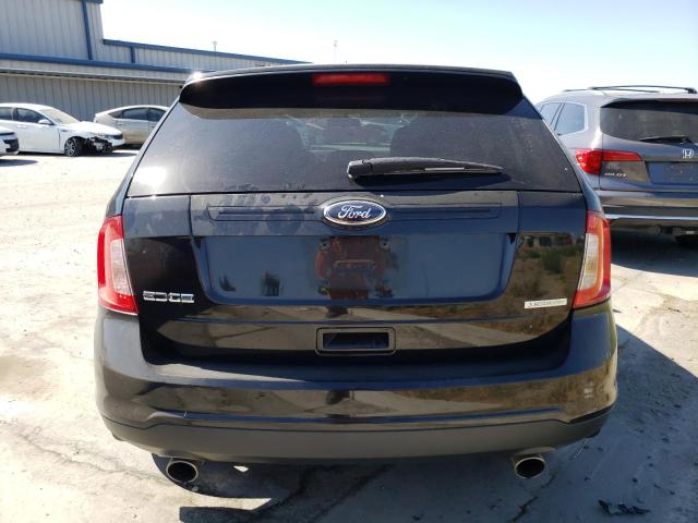 2FMDK3G91EBB13703 - 2014 FORD EDGE SE BLACK photo 6