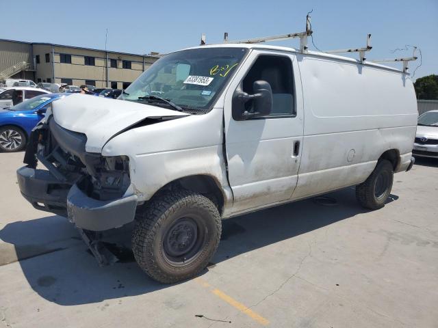 1FTSE3EL6EDA93525 - 2014 FORD ECONOLINE E350 SUPER DUTY VAN WHITE photo 1