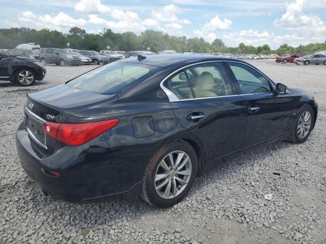 JN1BV7APXEM676697 - 2014 INFINITI Q50 BASE BLACK photo 3