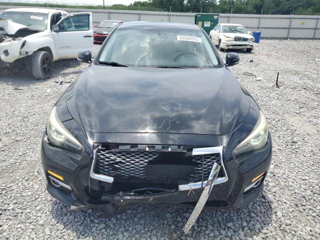 JN1BV7APXEM676697 - 2014 INFINITI Q50 BASE BLACK photo 5