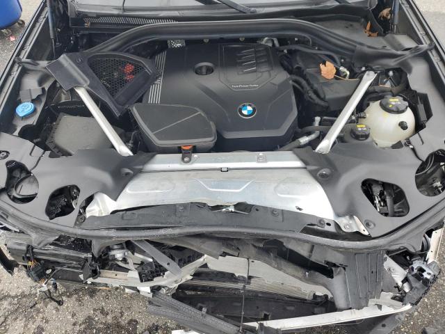 5UXTY3C06M9G70545 - 2021 BMW X3 SDRIVE30I BLACK photo 12