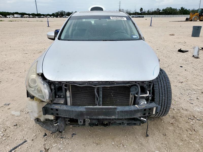 JN1CV6AP4AM201426 - 2010 INFINITI G37 BASE SILVER photo 5