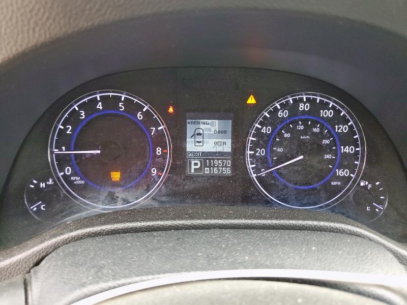 JN1CV6AP4AM201426 - 2010 INFINITI G37 BASE SILVER photo 9