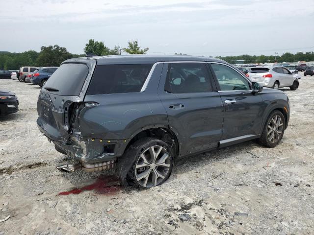 KM8R44HE9MU257087 - 2021 HYUNDAI PALISADE SEL GRAY photo 3