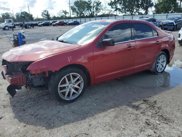 3FAHP0JG8AR190423 - 2010 FORD FUSION SEL RED photo 1