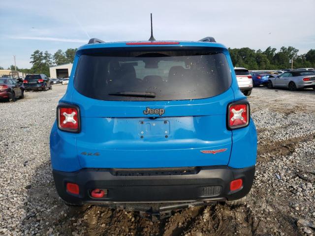 ZACCJBCT1FPB77803 - 2015 JEEP RENEGADE TRAILHAWK BLUE photo 6