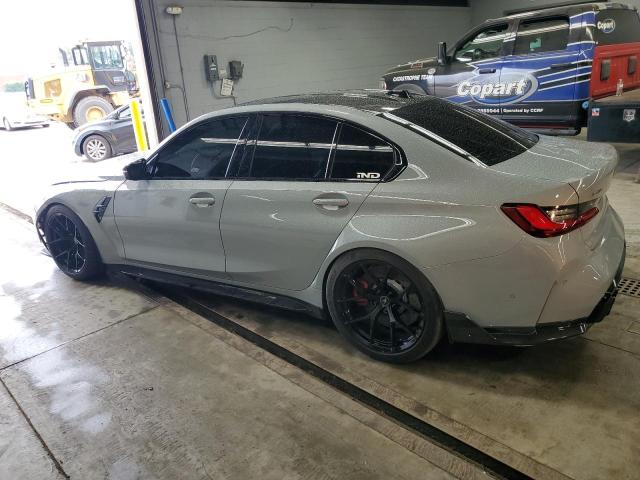 WBS43AY07RFS19785 - 2024 BMW M3 COMPETITION SILVER photo 2