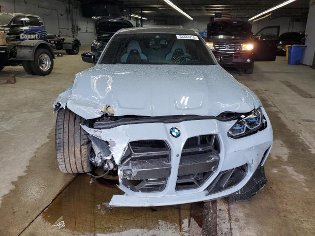 WBS43AY07RFS19785 - 2024 BMW M3 COMPETITION SILVER photo 5