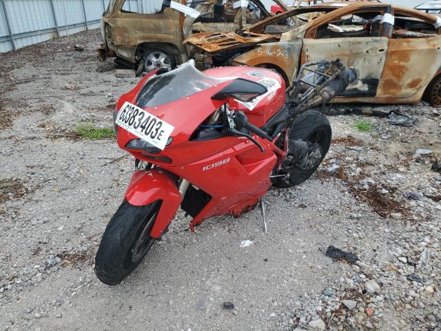 ZDM1XBEW28B010221 - 2008 DUCATI 1098 BASE RED photo 2