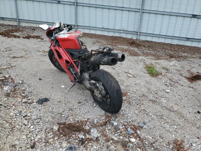 ZDM1XBEW28B010221 - 2008 DUCATI 1098 BASE RED photo 3