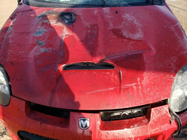 1B3ES66S33D226205 - 2003 DODGE NEON SRT-4 RED photo 11