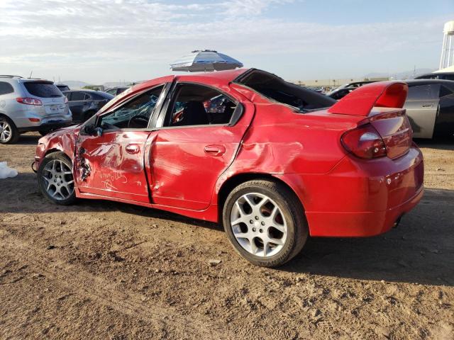 1B3ES66S33D226205 - 2003 DODGE NEON SRT-4 RED photo 2