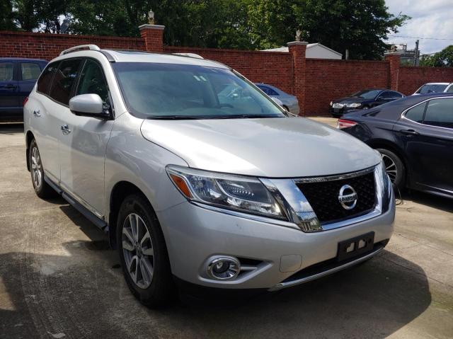 5N1AR2MM3FC615499 - 2015 NISSAN PATHFINDER S SILVER photo 1