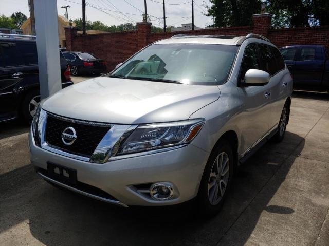 5N1AR2MM3FC615499 - 2015 NISSAN PATHFINDER S SILVER photo 2