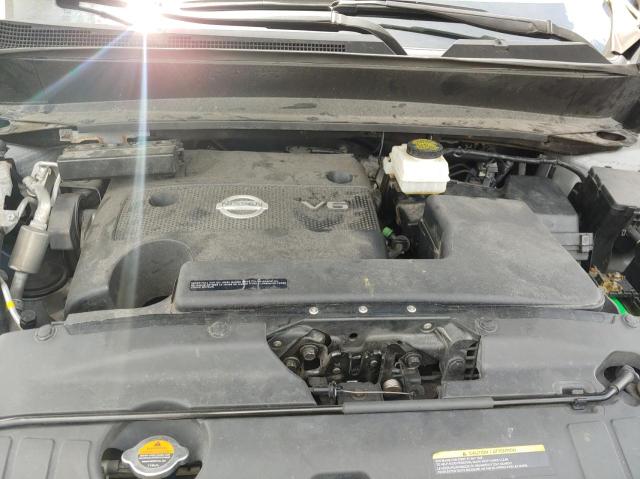 5N1AR2MM3FC615499 - 2015 NISSAN PATHFINDER S SILVER photo 7