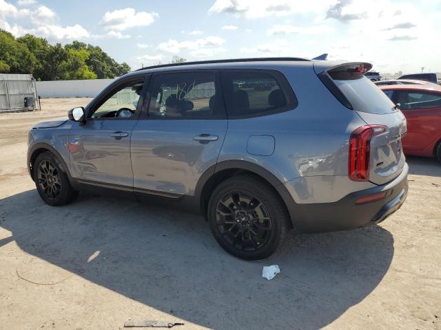 5XYP5DHC6NG209184 - 2022 KIA TELLURIDE SX GRAY photo 2