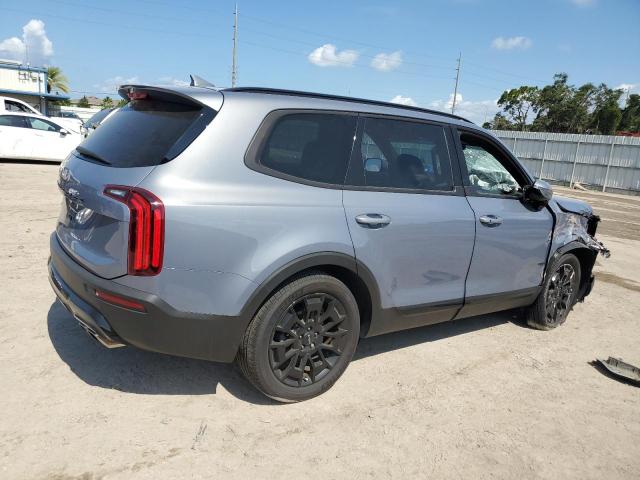 5XYP5DHC6NG209184 - 2022 KIA TELLURIDE SX GRAY photo 3