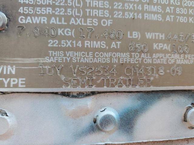 1UYVS2534CM431809 - 2012 UTILITY UNKNOWN Beyaz fotoğraf 10