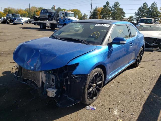 JTKJF5C75F3088889 - 2015 TOYOTA SCION TC Mavi foto 2