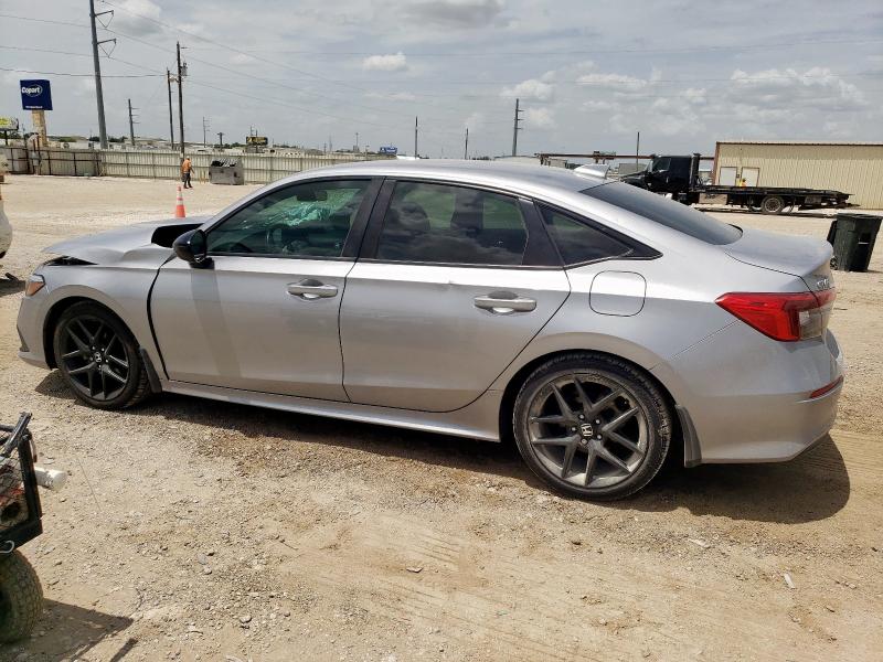 2HGFE2F5XNH527400 - 2022 HONDA CIVIC SPORT SILVER photo 2