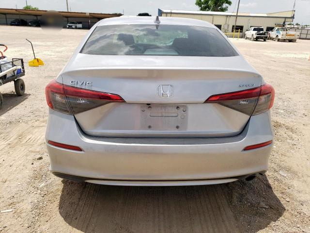2HGFE2F5XNH527400 - 2022 HONDA CIVIC SPORT SILVER photo 6
