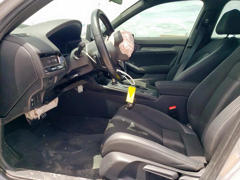 2HGFE2F5XNH527400 - 2022 HONDA CIVIC SPORT SILVER photo 7