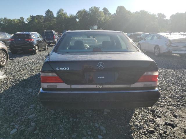 WDBGA51G9VA332264 - 1997 MERCEDES-BENZ S 500 BLACK photo 6