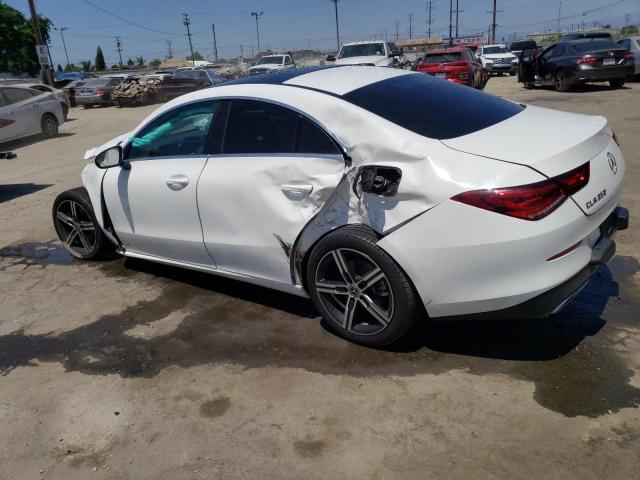 W1K5J4GB1LN124924 - 2020 MERCEDES-BENZ CLA 250 WHITE photo 2