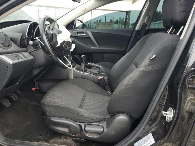JM1BL1V76D1746917 - 2013 MAZDA 3 I BLACK photo 7