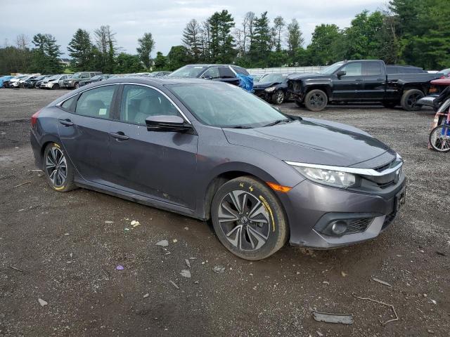 2HGFC1F89JH640839 - 2018 HONDA CIVIC EX 灰色 照片 4