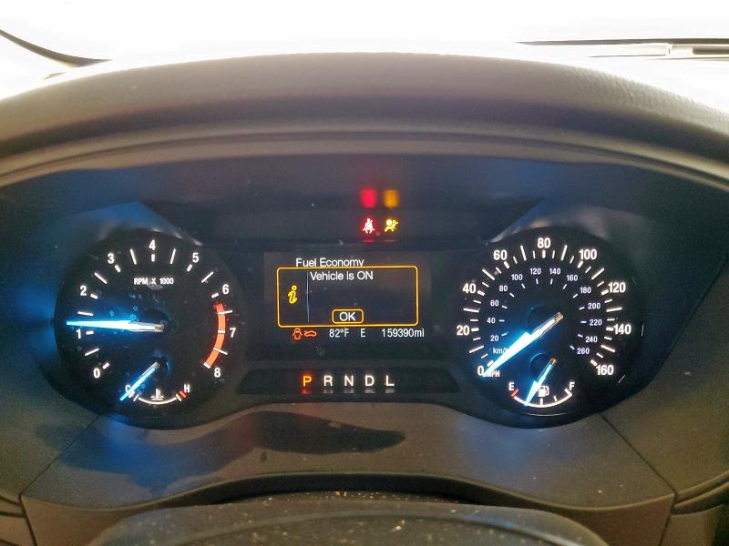 3FA6P0G7XKR250542 - 2019 FORD FUSION S WHITE photo 9