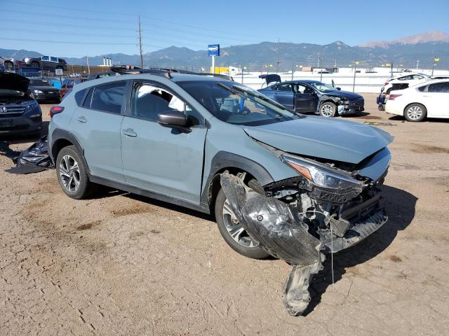 JF2GUADC7R8214321 - 2024 SUBARU CROSSTREK PREMIUM أزرق صورة 4