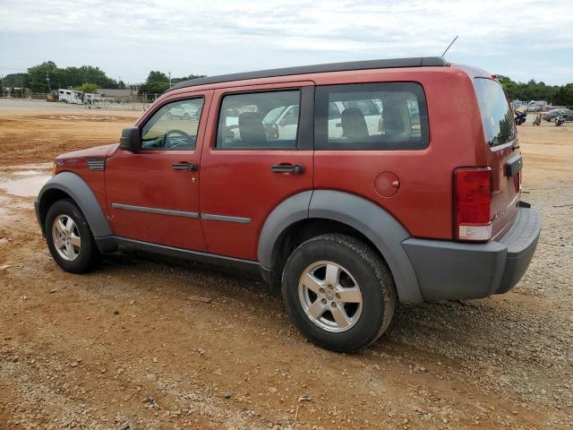 1D8GU28K77W555444 - 2007 DODGE NITRO SXT RED photo 2