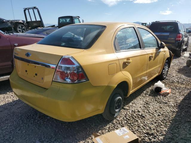 KL1TD56637B144142 - 2007 CHEVROLET AVEO BASE Sarı foto 3