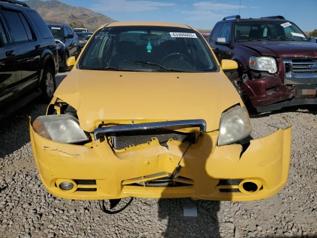 KL1TD56637B144142 - 2007 CHEVROLET AVEO BASE Sarı foto 5