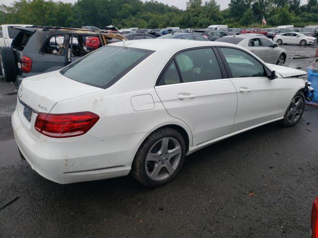 WDDHF8JB9EA786064 - 2014 MERCEDES-BENZ E 350 4MATIC WHITE photo 3