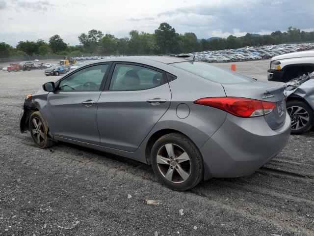 KMHDH4AE2DU493959 - 2013 HYUNDAI ELANTRA GLS SILVER photo 2