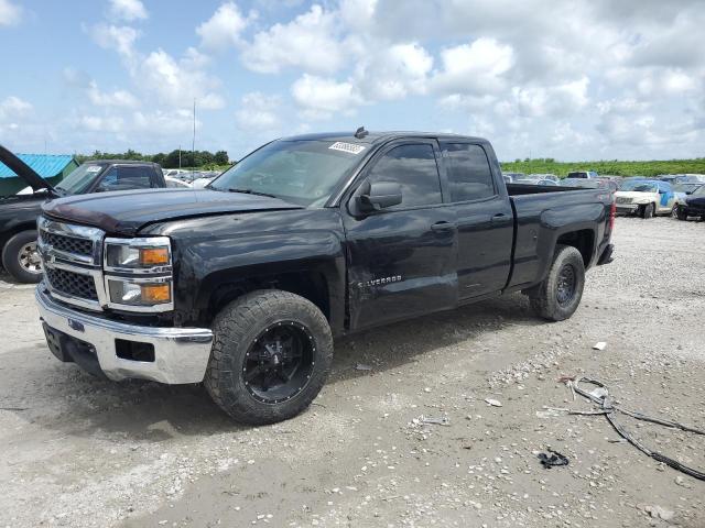 1GCVKPEH3EZ133216 - 2014 CHEVROLET SILVERADO K1500 BLACK photo 1